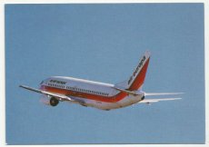 Airline issue postcard - Air Europa Spain / Air Espana S.A. Boeing 737-300