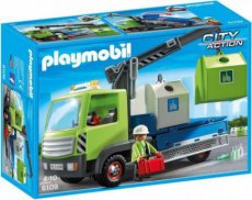Playmobil City Action 6109 - Glass Recycling Truck