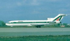 Alitalia Boeing 727-200 I-DIRP postcard