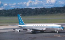 Sabena Boeing 707 OO-SJL postcard Sabena Boeing 707 OO-SJL postcard