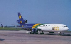 Varig Brasil MD-11 world cup ´98 PP-VPP postcard