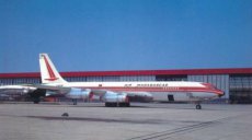 Air Madagascar Boeing 707 F-BLCB postcard
