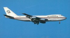 Air Madagascar Boeing 747-200 5R-MFT postcard