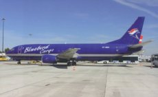 Bluebird Cargo Boeing 737-400F TF-BBH postcard