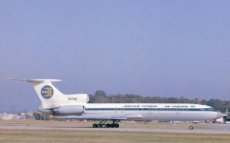 Air Ukraine Tupolev 154 85700 postcard