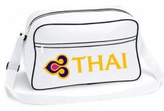 Thai Airways White Shoulder Bag / Schoudertas