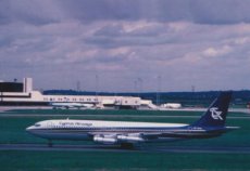 Cyprus Airways Boeing 707 5B-DAL postcard