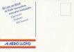 Airline issue postcard - Aero Lloyd MD83 Airline issue postcard - Aero Lloyd MD-83