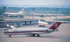 Air Malta Boeing 727-247 N2818W postcard