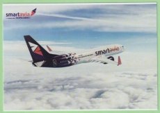 Smartavia Boeing 737 - postcard