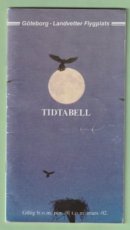 6413 Goteborg Landvetter Airport timetable - November 1991 - March 1992