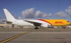 ABX Air / DHL Boeing 767-300 N220CY @ Los Angeles postcard