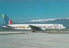 Air 2000 Boeing 757-200 G-OOOJ @ Geneva 1997 - postcard