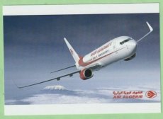 Air Algerie Boeing 737-800 - postcard