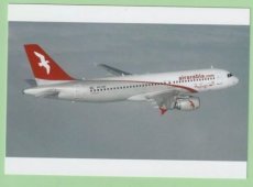 Air Arabia Airbus A320 - postcard Air Arabia Airbus A320 - postcard