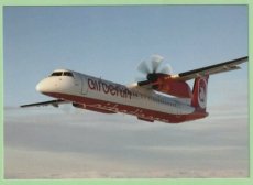 Air Berlin Dash DHC 8 Q400 - postcard