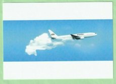 Air Burkina Boeing 777 - postcard