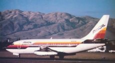 Air Cal California Boeing 737-200 N462GB postcard