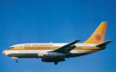 Air California Boeing 737-200 N461GB in 1968 - postcard