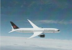 Air Canada Boeing 787 postcard Air Canada Boeing 787 postcard