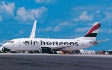 Air Horizons Boeing 737-300 F-GRNV postcard