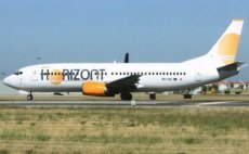 Air Horizont Boeing 737-400 9H-ZAZ postcard