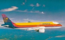 Air Jamaica Airbus A320 postcard