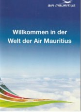 Air Mauritius brochure - Willkommen in der Welt der Air Mauritius - German edition