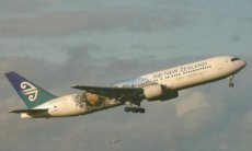 Air New Zealand Boeing 767-300ER ZK-NCG postcard