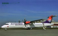 Air Serbia ATR-72 YU-ALU @ Brno - postcard