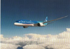 Air Tahiti Nui Boeing 787 - postcard