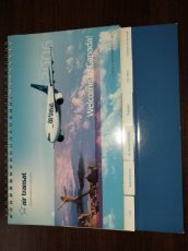 Air Transat Airbus A310-300 - Desk Calendar 2005/2006 - Fleet Information A310 A330-200 A330-300