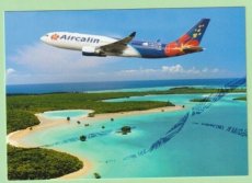 Aircalin Airbus A330 - postcard