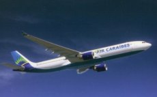 Airline Airbus issue postcard - Air Caraibes Airbus A330