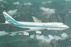 Airline issue postcard - Aerolineas Argentinas Boeing 747-200