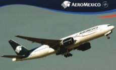 Airline issue postcard - Aeromexico Boeing 777-200ER