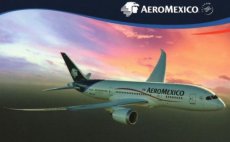 Airline issue postcard - Aeromexico Boeing 787-8 Airline issue postcard - Aeromexico Boeing 787-8