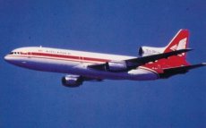 Airline issue postcard - Airlanka Lockheed L-1011 Airline issue postcard - Airlanka Lockheed L-1011 Tristar