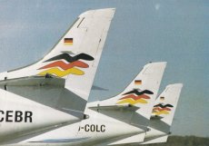 Airline issue postcard - City-Air Germany Fairchild Metro 23