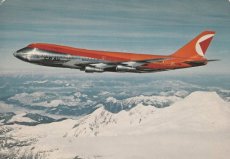 Airline issue postcard - CP Air Boeing 747 Airline issue postcard - CP Air Boeing 747