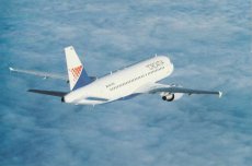 Airline issue postcard - Croatia Airlines Airbus A319 9A-CTG