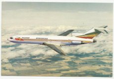 Airline issue postcard - Ethiopian Airlines B727 Airline issue postcard - Ethiopian Airlines Boeing 727-200