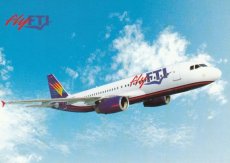 Airline issue postcard - Fly FTI Airbus A320 Airline issue postcard - Fly FTI Airbus A320