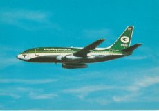 Airline issue postcard - Iraqi Airways Boeing 737-200