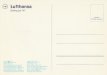 Airline issue postcard - Lufthansa Boeing 747 Airline issue postcard - Lufthansa Boeing 747