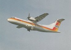 Airline issue postcard - NFD ATR-42