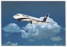 Airline issue postcard - Nouvelair Airbus A320