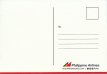 Airline issue postcard - Philippine Airlines B777 Airline issue postcard - Philippine Airlines Boeing 777-300ER