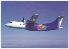 Airline issue postcard - Titan Airways ATR-42