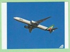 Alitalia Boeing 777-300ER - postcard